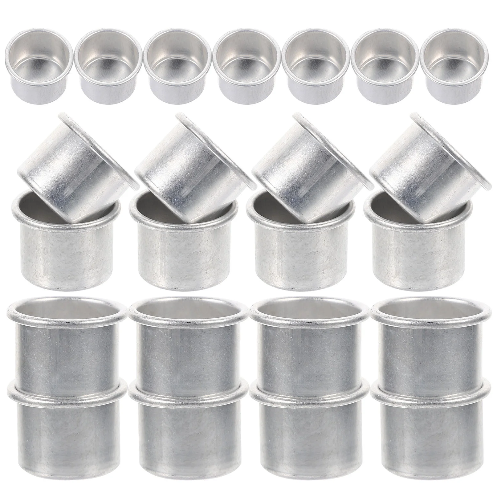 50 Pcs Metal Cup Holders Making Containers Candlestick Aluminum Wedding Bulk
50 Pcs Metal Cup Holders Making Containers Candlestick Aluminum Wedding Bulk