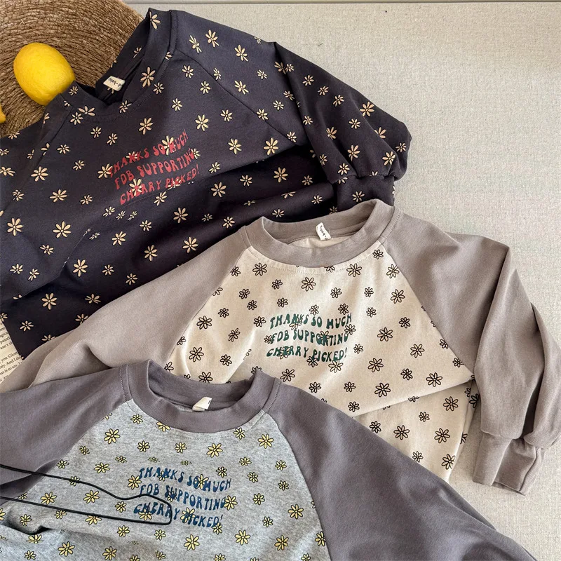 2025 Autumn New Children Long Sleeve T Shirts Cotton Boys Girls Versatile Bottoming Shirts Baby Casual Loose Tees Kids Clothes 39 Sc64e3250fcfb4446bd26bf9d74df9fbes