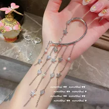 Bright Stars Heart Gem Earrings Designer 18K Gold Plating Pointed Crystal Pentagram Zircon Ear Hanging Tassel Ear Clip
Bright Stars Heart Gem Earrings Designer 18K Gold Plating Pointed Crystal Pentagram Zircon Ear Hanging Tassel Ear Clip