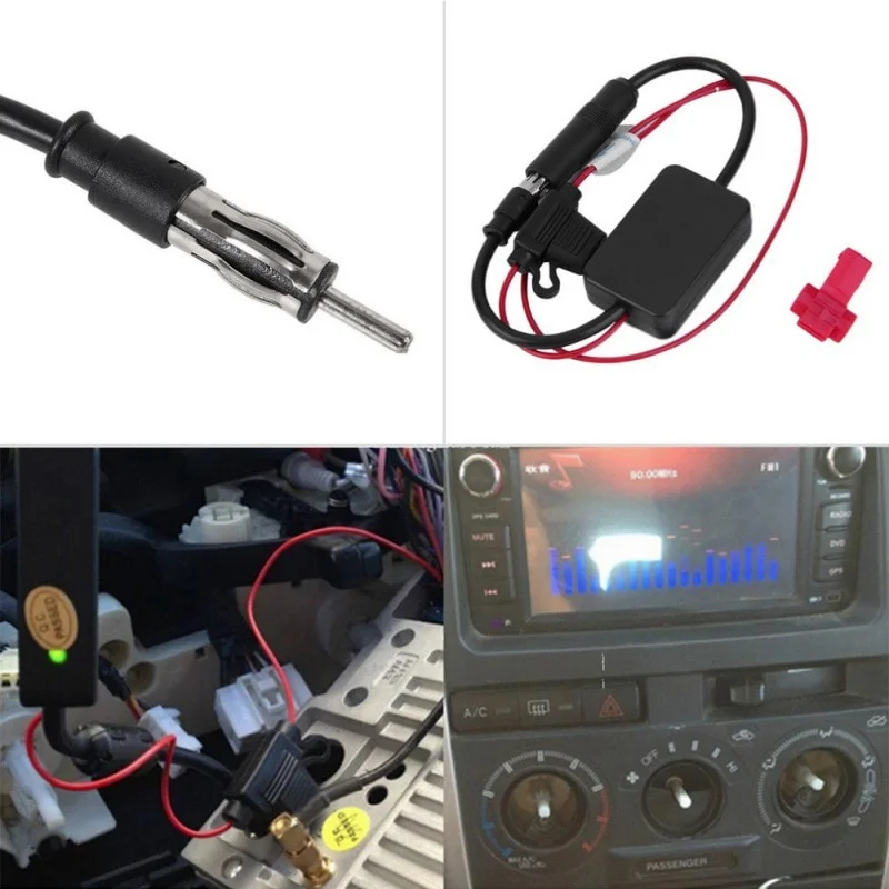 Universal Practical FM Signal Amplifier Anti-interference Booster Auto Antenna Radio With Noise Filters Ring for Marine Car Boat
Universal Practical FM Signal Amplifier Anti-interference Booster Auto Antenna Radio With Noise Filters Ring for Marine Car Boat