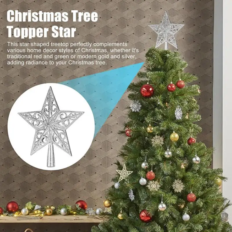 20cm Christmas Tree Topper Glitter Star Christmas Party Decorations Tree Xmas Tree Top Navidad Ornaments Housewarming Birthday
20cm Christmas Tree Topper Glitter Star Christmas Party Decorations Tree Xmas Tree Top Navidad Ornaments Housewarming Birthday