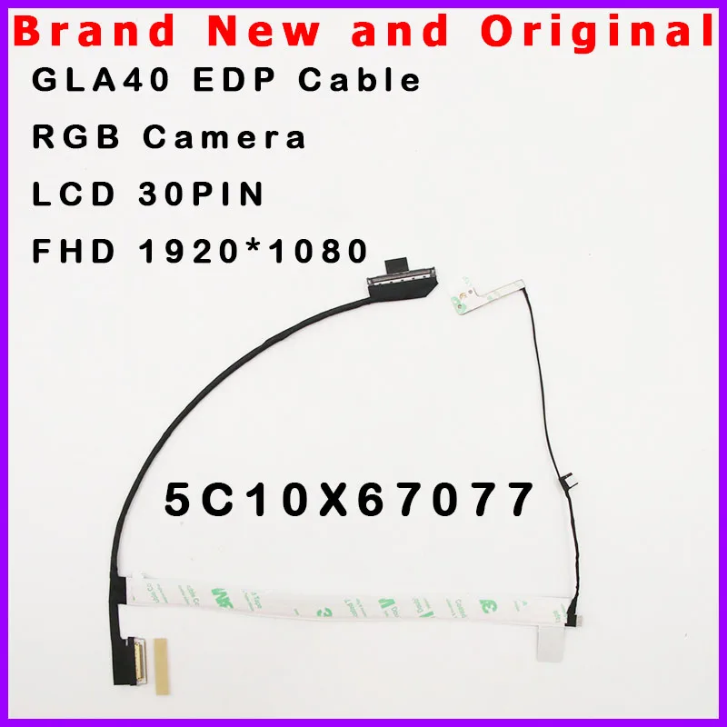 5C10X67077 DC02C00KT20 10 Laptop GL4A0 LCD EDP RGB Camera FHD Cable For Lenovo Thinkpad L14 gen1 gen2 20U1 20U2 20X1 20X2 30pin 5C10X67077 DC02C00KT20 10 Laptop GL4A0 LCD EDP RGB Camera FHD Cable For Lenovo Thinkpad L14 gen1 gen2 20U1 20U2 20X1 20X2 30pin