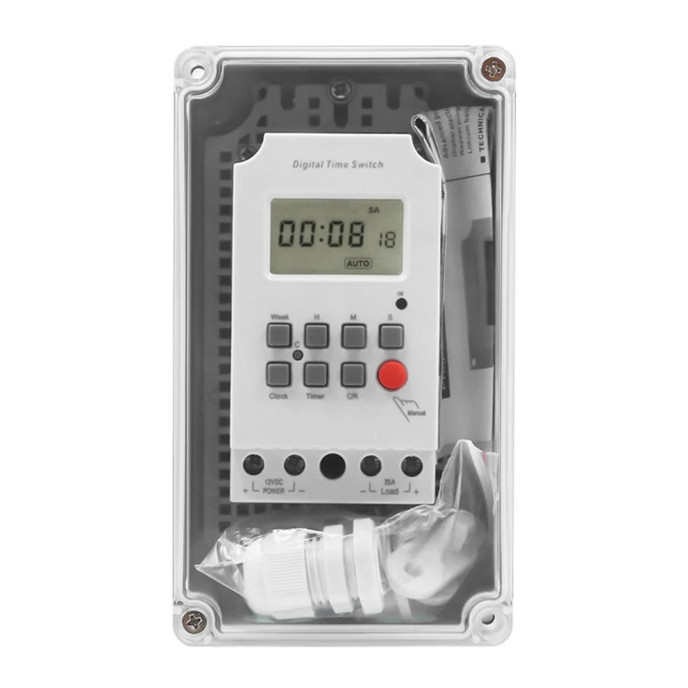 Цифровой огнестойкий таймер MT316SE, устройство для защиты от дождя IP66, 25 А, 220 В переменного тока, 28 включений/выключения, для улицы
Цифровой огнестойкий таймер MT316SE, устройство для защиты от дождя IP66, 25 А, 220 В переменного тока, 28 включений/выключения, для улицы