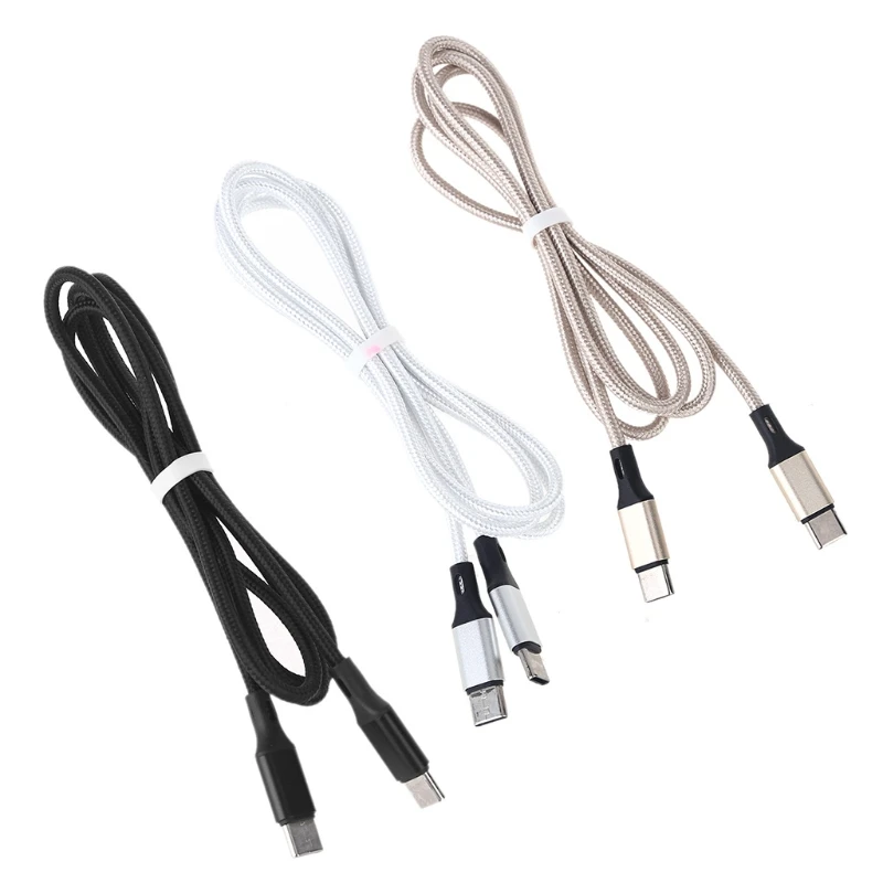 Type-C to Type-C Charging Cable Sync Data Transfer Cable Fast Charging Line Wire N2UB
Type-C to Type-C Charging Cable Sync Data Transfer Cable Fast Charging Line Wire N2UB