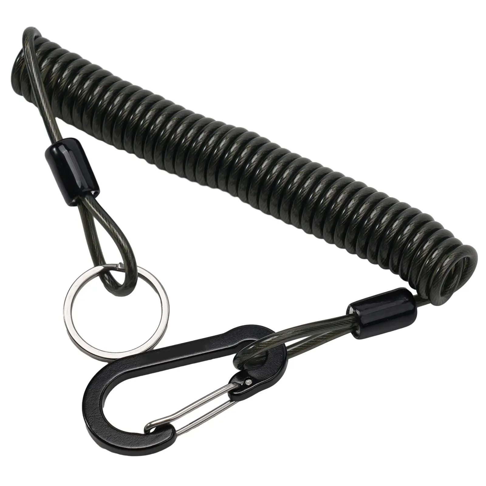 Practical Wire Spring Rope Missed Rope 1.2M /2M Fishing Tackle Stainless Steel + Plastic For Lure Pliers Fishing Rod
Practical Wire Spring Rope Missed Rope 1.2M /2M Fishing Tackle Stainless Steel + Plastic For Lure Pliers Fishing Rod