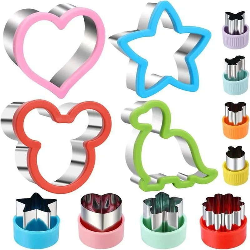 Stainless Steel Sandwich Cutter Set for Kids, Animal, Dinosaur, Bread Mould, Metal Forms, Cookie Cutters, Biscuit Mold, Kitchen
Stainless Steel Sandwich Cutter Set for Kids, Animal, Dinosaur, Bread Mould, Metal Forms, Cookie Cutters, Biscuit Mold, Kitchen