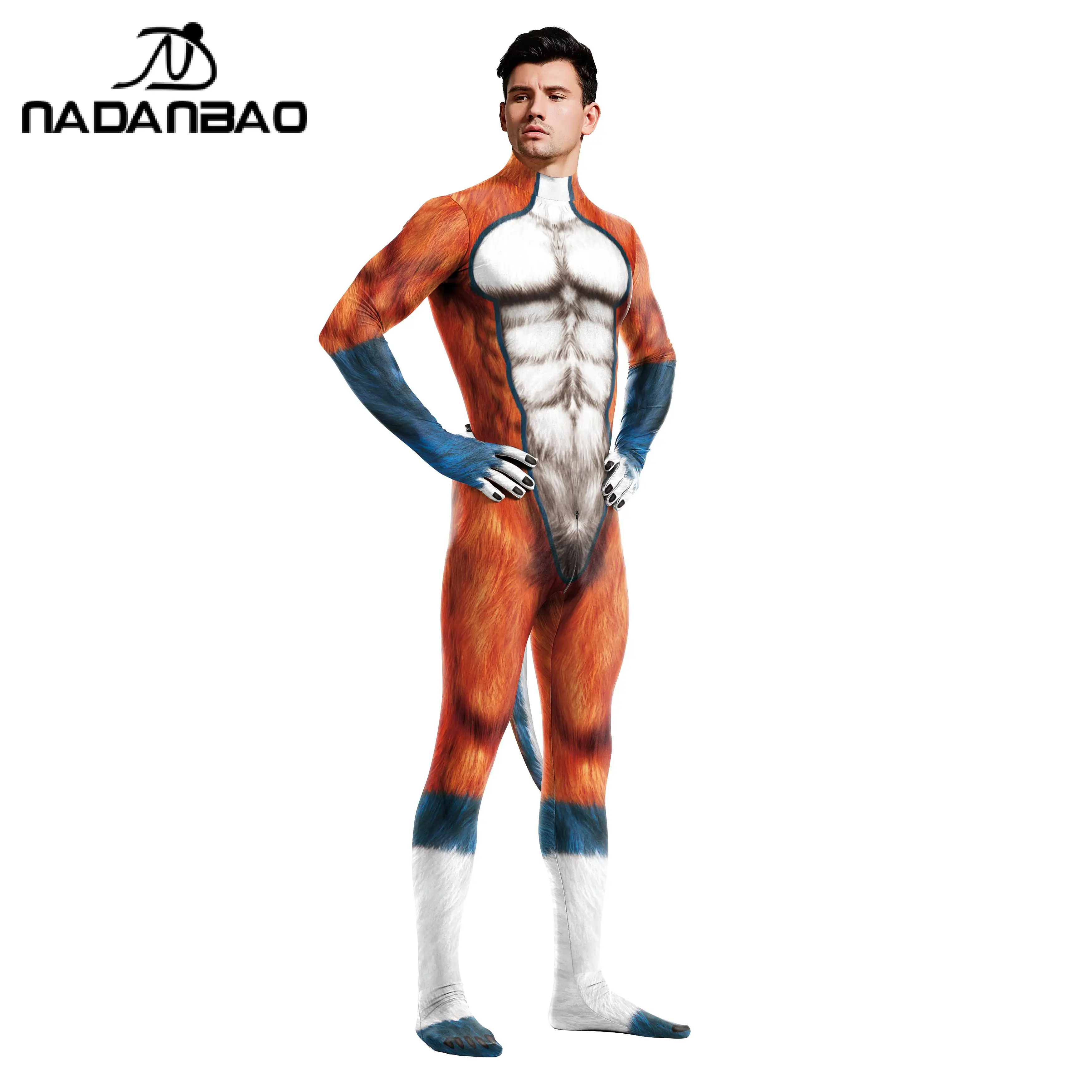 NADANBAO Moon Hero Cosplay Petsuit Animal Catsuit Costumes Unisex Halloween Bodysuits Zentai with tail
NADANBAO Moon Hero Cosplay Petsuit Animal Catsuit Costumes Unisex Halloween Bodysuits Zentai with tail