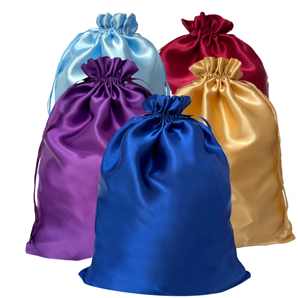 1/3pcs Satin Bags for Packaging Hair Extensions, Bundles, Wigs Soft Silk Pouches with Drawstring for Hair Tools Storage Bags
1/3pcs Satin Bags for Packaging Hair Extensions, Bundles, Wigs Soft Silk Pouches with Drawstring for Hair Tools Storage Bags