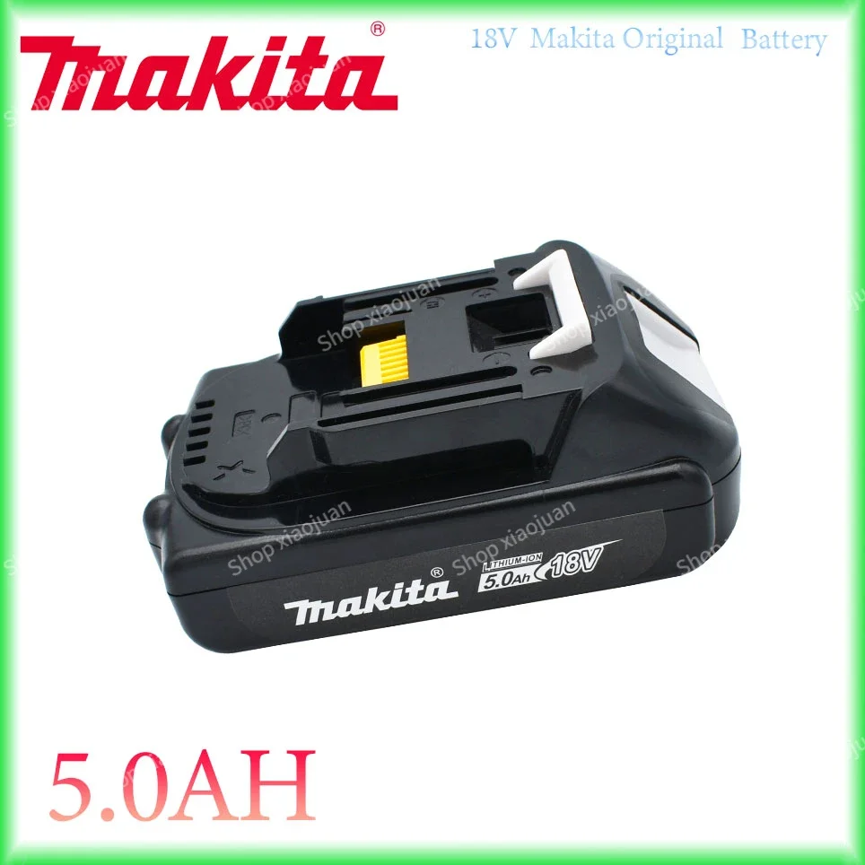 

18V 5.0Ah Makita Original Rechargeable Li-Ion Battery For BL1830 BL1815 BL1860 BL1840 194205-3 Replacement Power Tools Battery