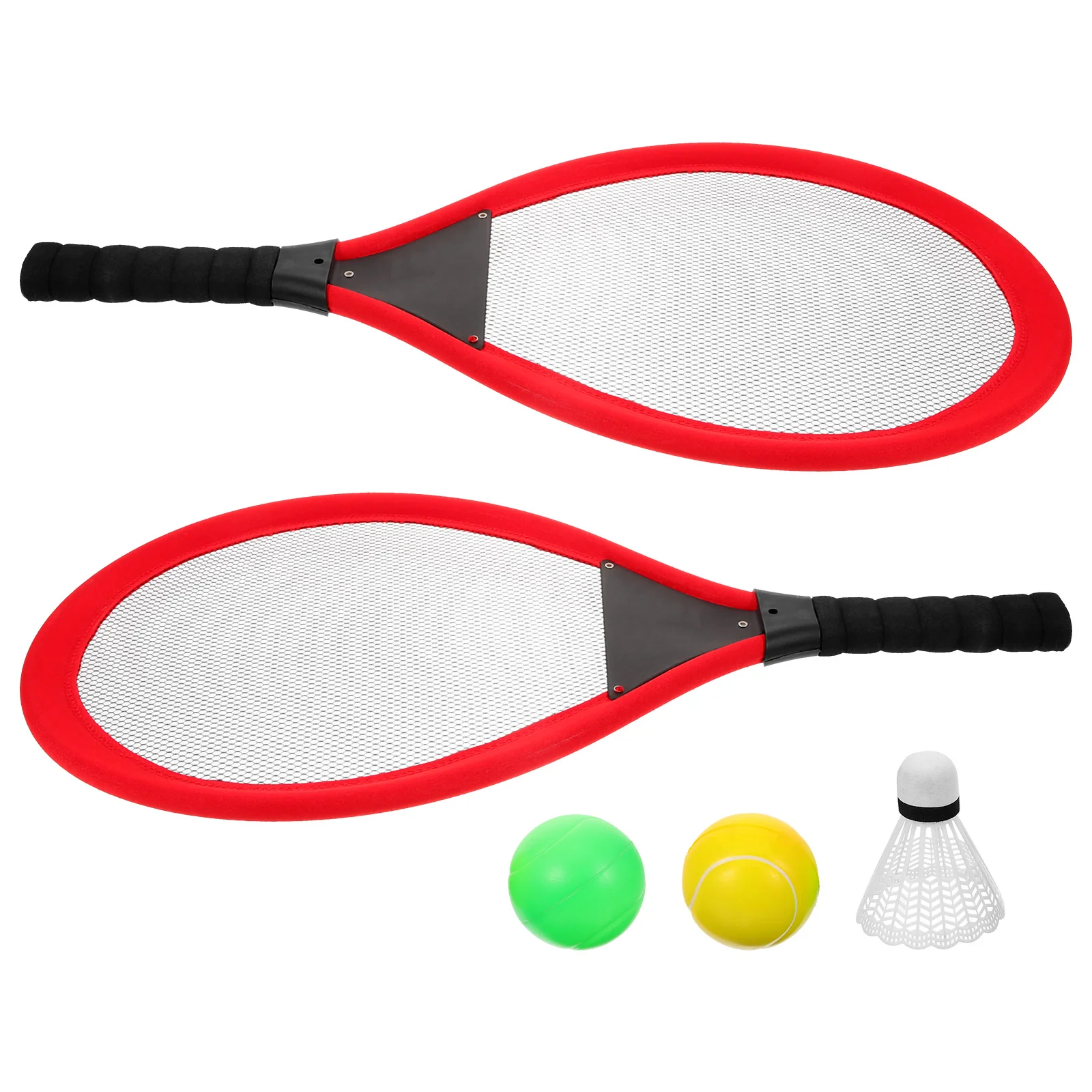 

Теннисная ракетка для спорта на открытом воздухе, пластиковая игрушка (красная в двух упаковках), игрушки, ракетки для мужчин, сетчатые игровые наборы, детский бадминтон