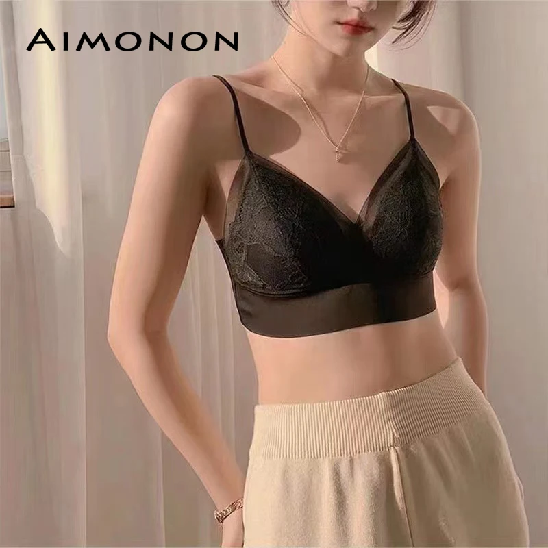French Girls Camisole Underwear Lace Sexy Plus Size Women's Underwear Sports Shockproof Bra
French Girls Camisole Underwear Lace Sexy Plus Size Women's Underwear Sports Shockproof Bra
