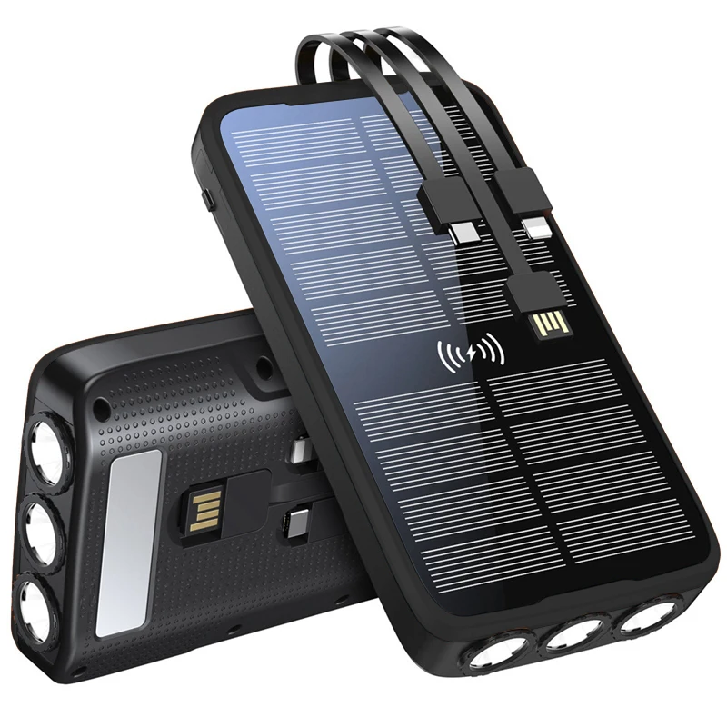 Внешний аккумулятор на солнечной батарее, 10 Вт, 38800 мАч 
Внешний аккумулятор на солнечной батарее, 10 Вт, 38800 мАч