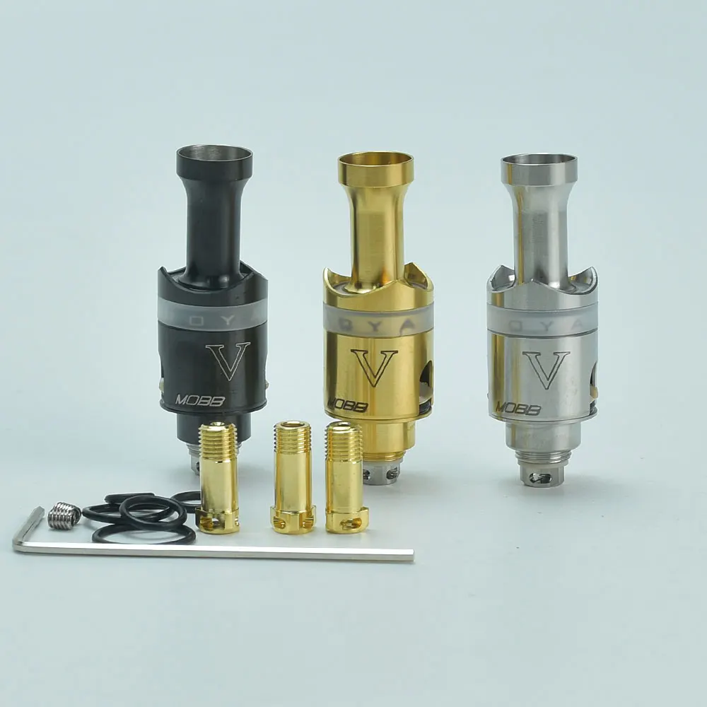 Monarchy Mobb V Style RBA Bridge for Billet / BB / Boro Tank Air Pins vs Monarchy MOBB M2 LE Vader Style RBA Bridge
Monarchy Mobb V Style RBA Bridge for Billet / BB / Boro Tank Air Pins vs Monarchy MOBB M2 LE Vader Style RBA Bridge