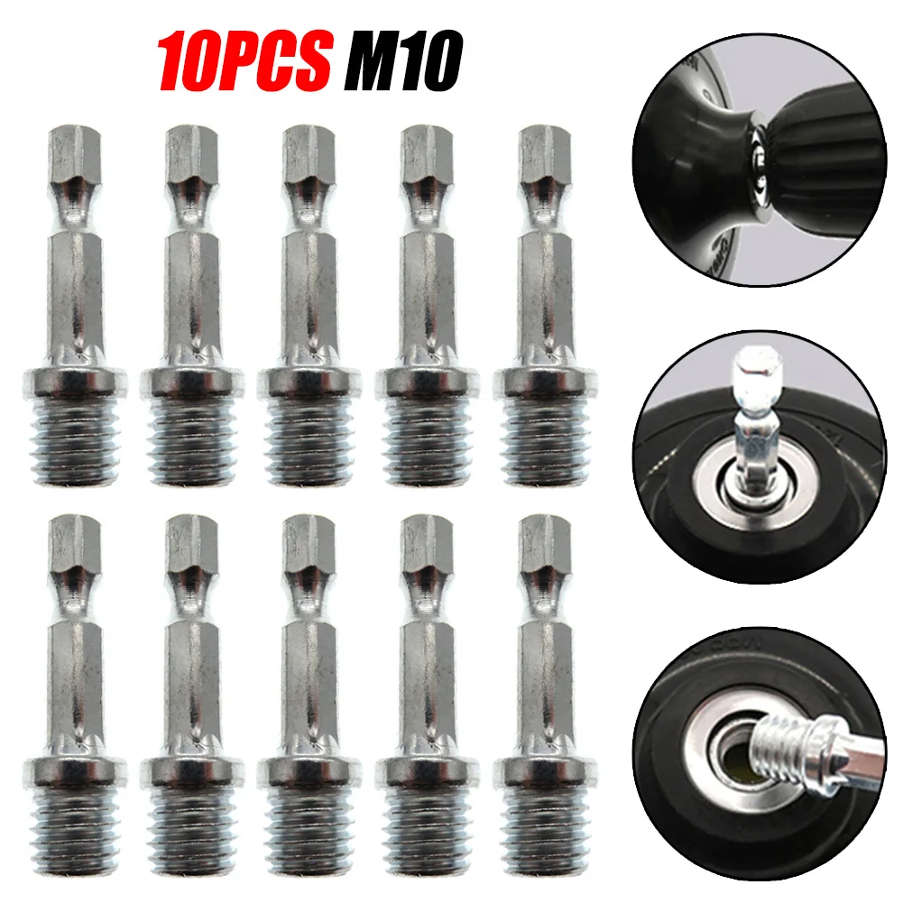 Hex Shank Connecting Rod Adapter Drill Chuck M10 Polishing Disc Connection Backing Pads Abrasives Tool Accessories
Hex Shank Connecting Rod Adapter Drill Chuck M10 Polishing Disc Connection Backing Pads Abrasives Tool Accessories