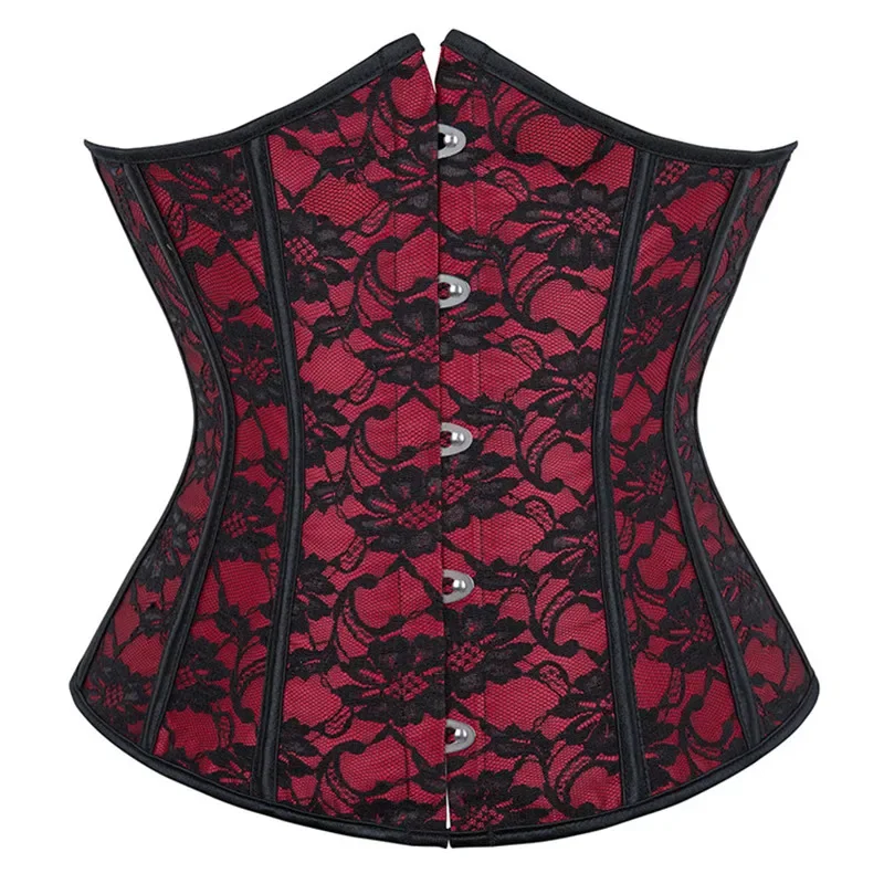 Corset Underbust Top Body Shaper for Wome Waist Cincher Sexy Gothic Vintage Corpete Corselet Fashion Plus Size Crimson
Corset Underbust Top Body Shaper for Wome Waist Cincher Sexy Gothic Vintage Corpete Corselet Fashion Plus Size Crimson
