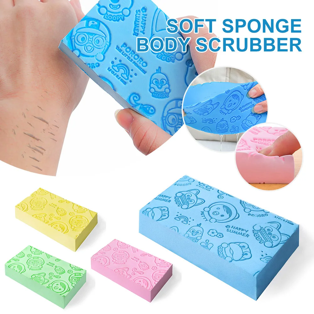 Soft Sponge Body Scrubber Dead Skin Removal Bath Exfoliating Scrub Sponge Body Shower Cleansing Brush For Kids Adults
Soft Sponge Body Scrubber Dead Skin Removal Bath Exfoliating Scrub Sponge Body Shower Cleansing Brush For Kids Adults