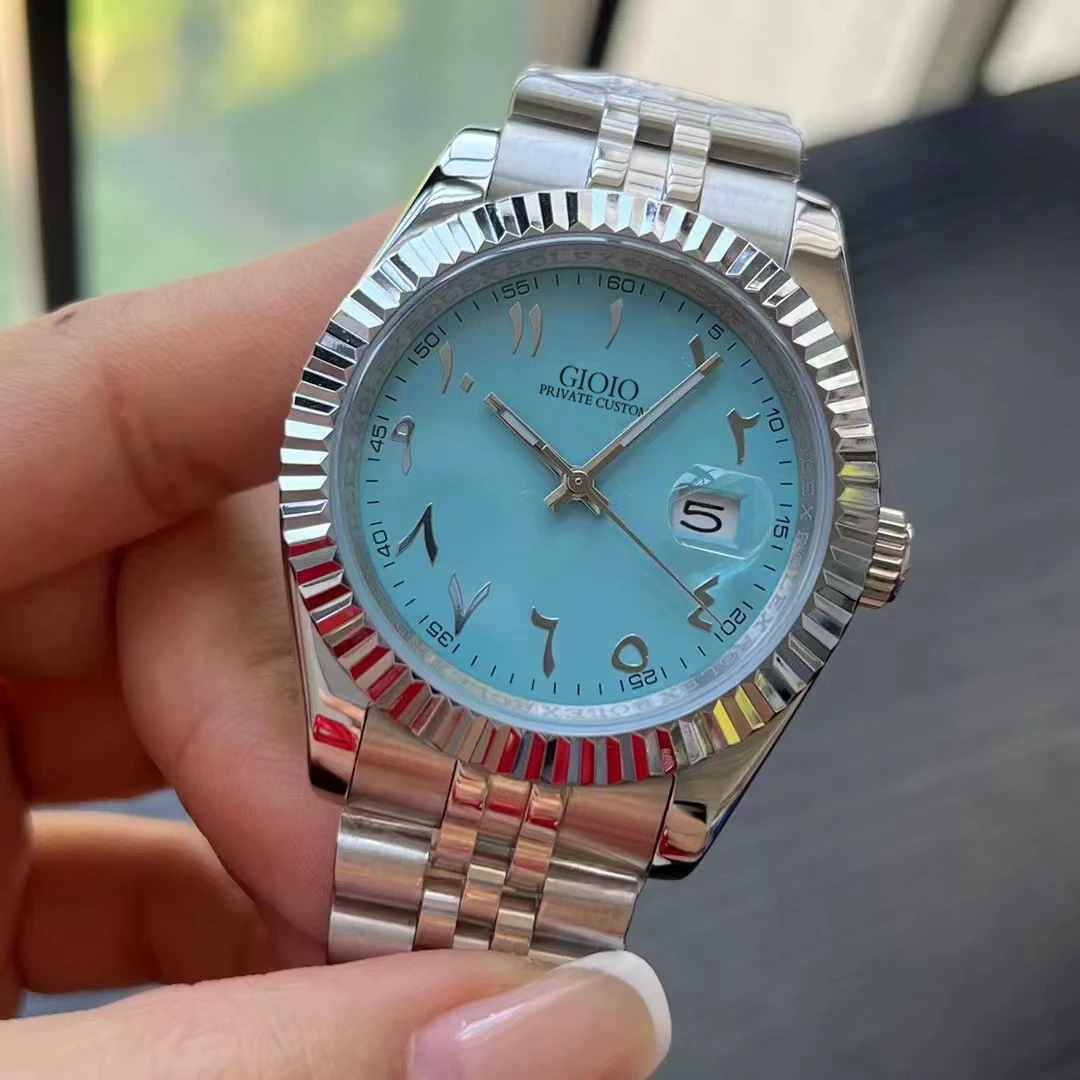 Luxury Mens Womens Automatic Mechanical Watch 904L Stainless Steel Black Blue Rome Dial 36mm 41mm
Luxury Mens Womens Automatic Mechanical Watch 904L Stainless Steel Black Blue Rome Dial 36mm 41mm