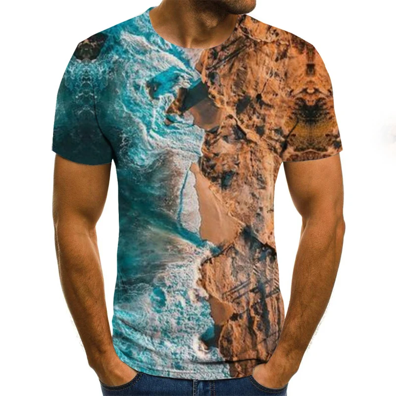 Summer Men's T-shirt 3D Graphics T-shirt Casual Harajuku Tops Summer Fashion Round Neck Shirt Top
Summer Men's T-shirt 3D Graphics T-shirt Casual Harajuku Tops Summer Fashion Round Neck Shirt Top