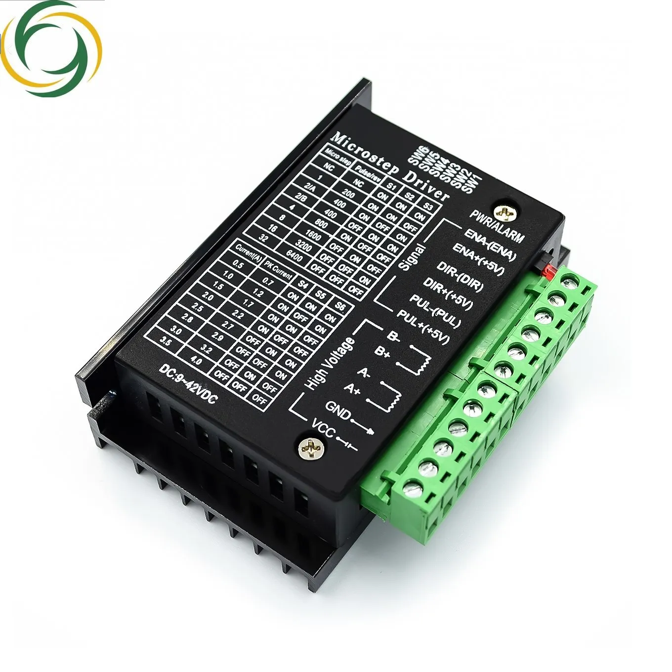 

TB6600 Stepper Motor Driver 4A 9~42V TTL 32 Micro-Step CNC 1 Axis NEW 2 or 4 Phase of Stepper Moto 42, 57, 86