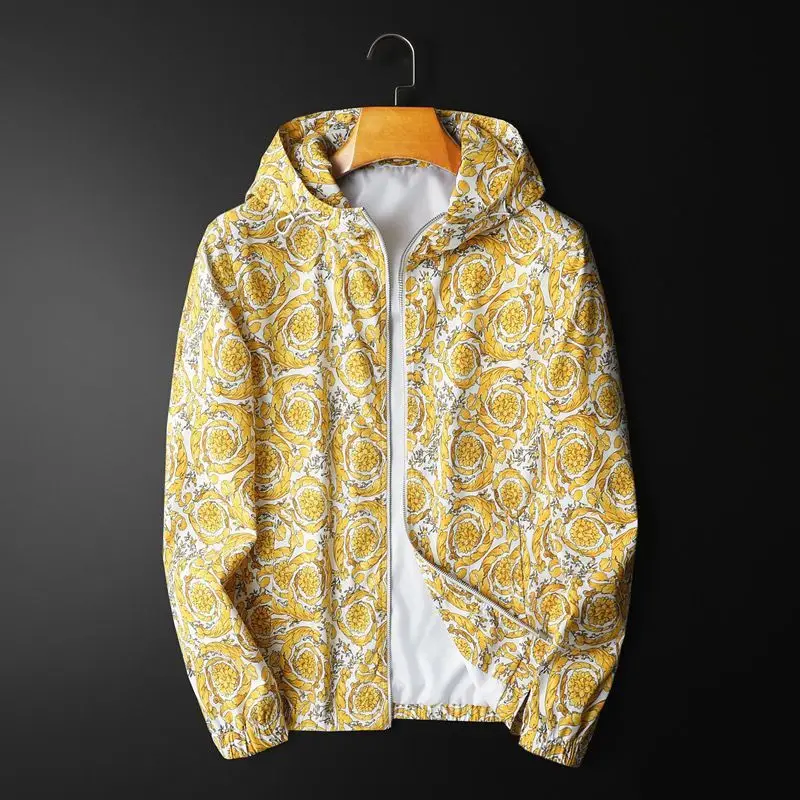 2024 European fashion brand personalized printed jacket for men's spring and autumn fashion versatile slim fit hooded jacket
2024 European fashion brand personalized printed jacket for men's spring and autumn fashion versatile slim fit hooded jacket