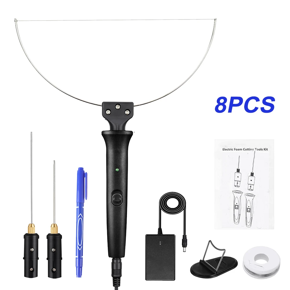 Die-Cut Machines Electric Foam Cutter Kit Hot Wire Cutter 0-300℃ Foam Cutting Pen Styrofoam Cutting Tool With 3 Tips
Die-Cut Machines Electric Foam Cutter Kit Hot Wire Cutter 0-300℃ Foam Cutting Pen Styrofoam Cutting Tool With 3 Tips