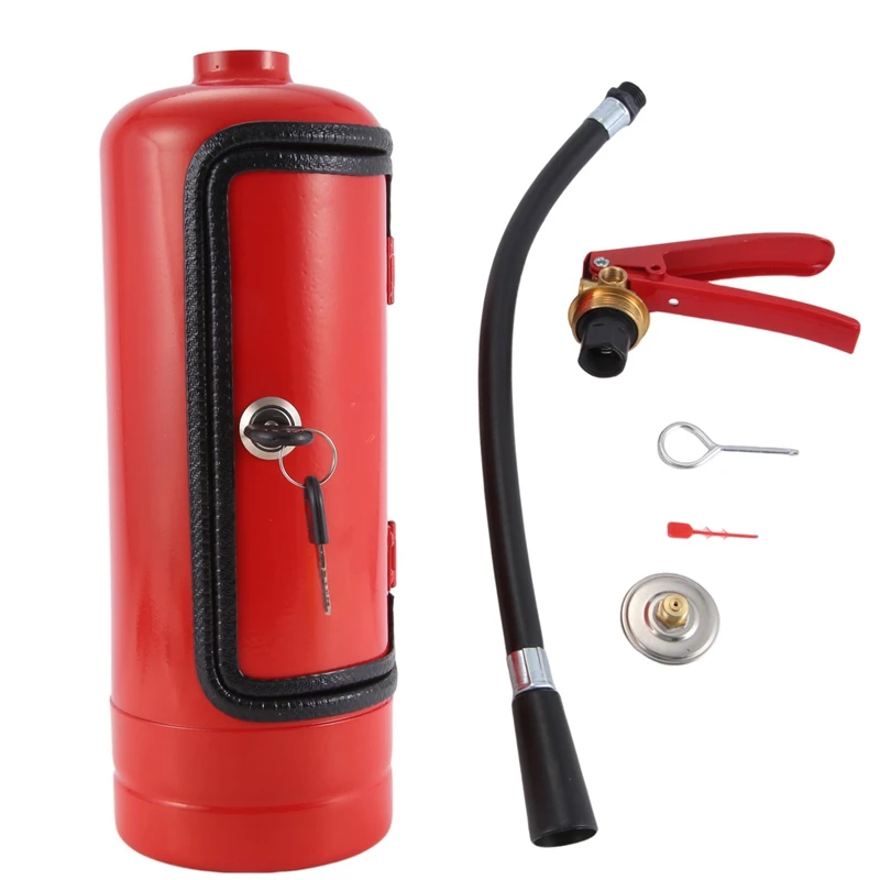 Novelty Fire Extinguisher-Shaped Wine Holder With Lock And Keys, Mini Bar Cabinet For Wine
Novelty Fire Extinguisher-Shaped Wine Holder With Lock And Keys, Mini Bar Cabinet For Wine