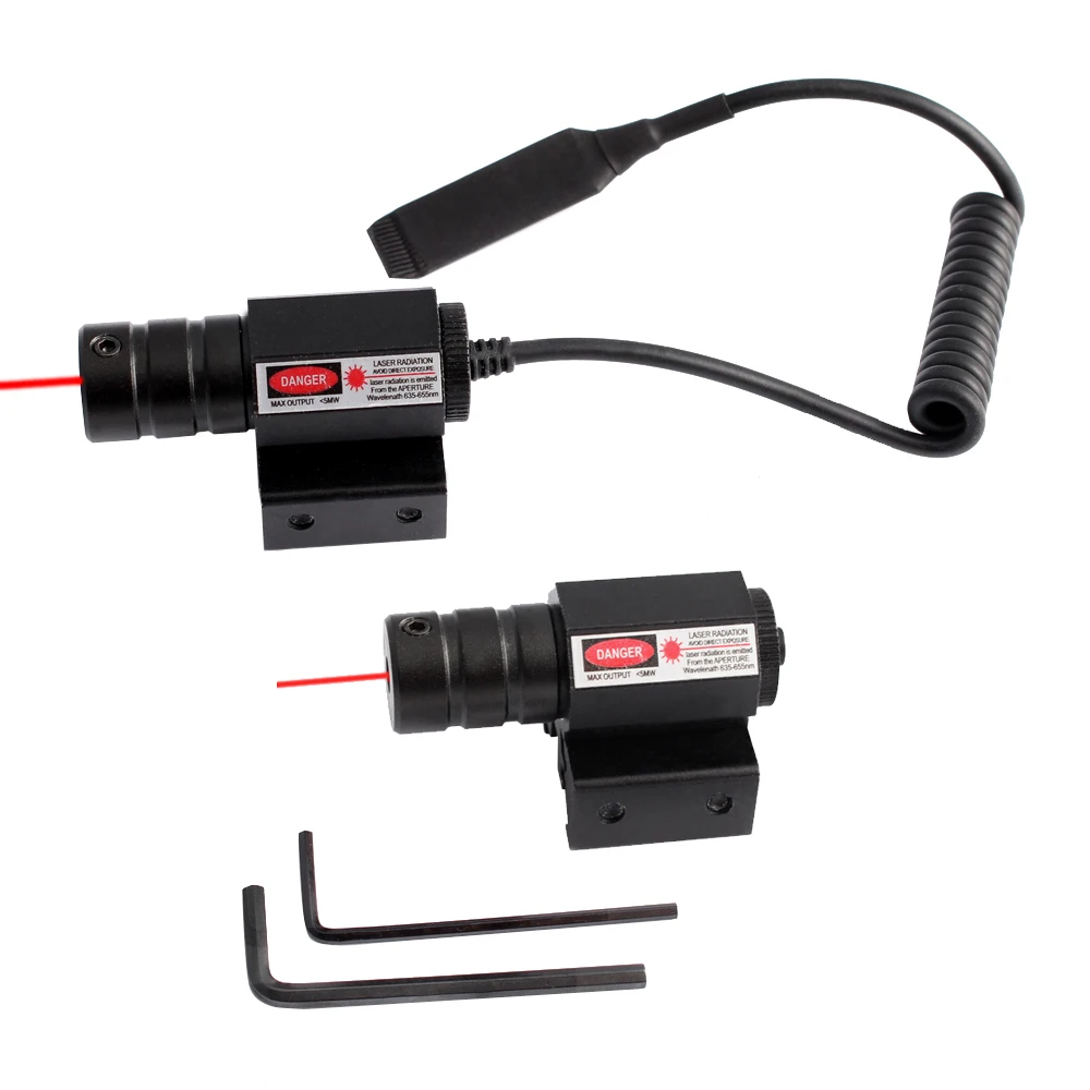 Red Dot Laser Sight for Picatinny and Rifle with 635-655nm Adjustable 11mm/20mm Picatinny/Weaver Mount Hunting
Red Dot Laser Sight for Picatinny and Rifle with 635-655nm Adjustable 11mm/20mm Picatinny/Weaver Mount Hunting