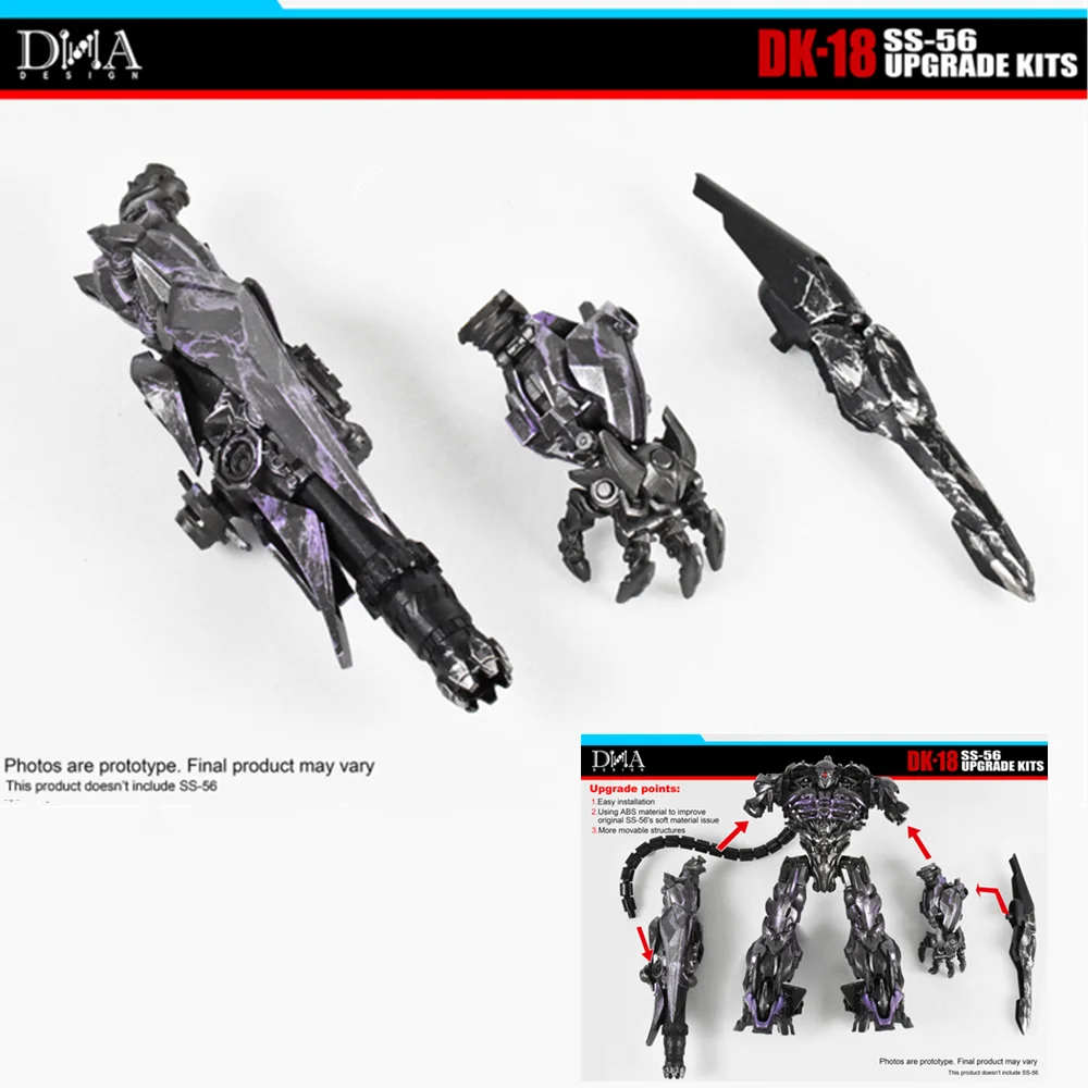 In Stock DNA Design DK-18 DK18 Upgrade Kits For Transformation SS56 Shockwave Action Figure Accessories IN STOCK
In Stock DNA Design DK-18 DK18 Upgrade Kits For Transformation SS56 Shockwave Action Figure Accessories IN STOCK