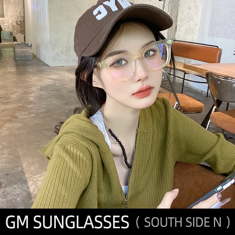

South Side N Gentle Mburty Sunglasses Women Mens Black Eyewear Cat Eye MONSTER Spy Fashion Oversized Luxury Designer GM Brand