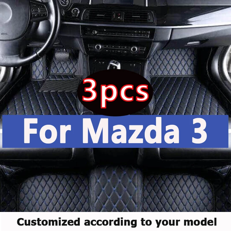 

Car floor mats for mazda 3 2010 2011 2012 2013 Custom Auto Foot Pads Automobile Carpet Cover Interior Accessories