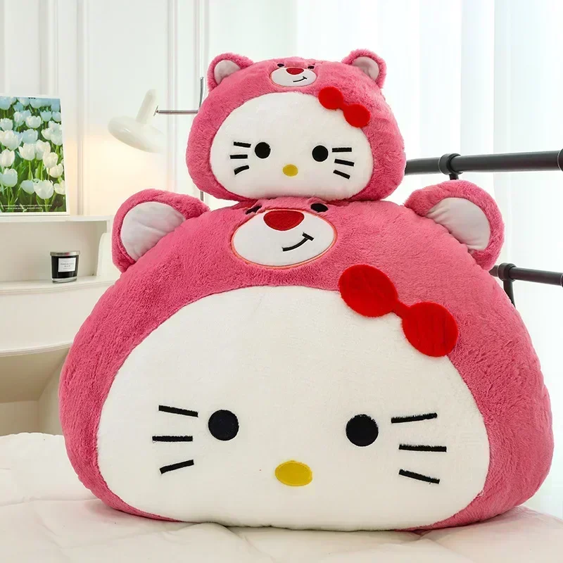 Sanrio Hello Kitty Squish Round Plush Big Cat Head Strawberry Bear Pillow Cartoon Accessories Kid Toy Stuffed Anime Decor
Sanrio Hello Kitty Squish Round Plush Big Cat Head Strawberry Bear Pillow Cartoon Accessories Kid Toy Stuffed Anime Decor