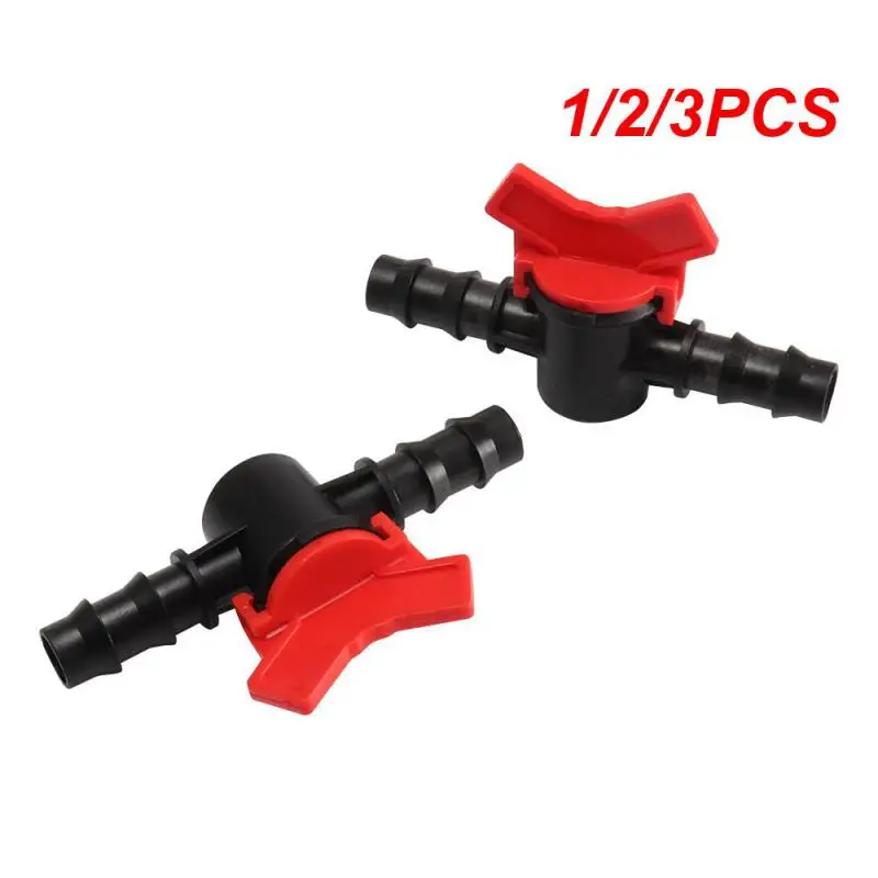 

1/2/3PCS Waterstop Barb Connector Mini Valve 16mm 20mm 25mm 4/7mm 8/11mm Drip Irrigation Garden Hose 1/4 1/2 3/4 Watering System