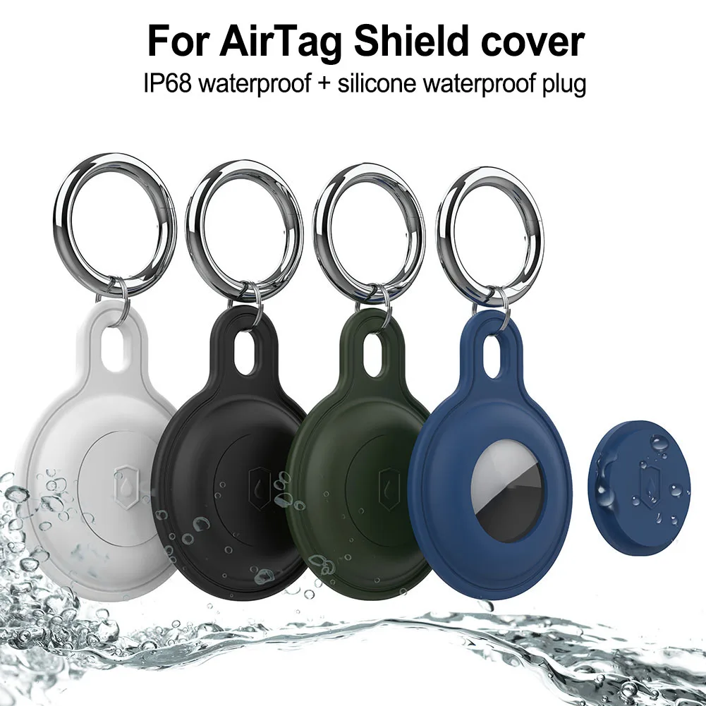 Silicone Keychain Cover For Airtags Case Protective Cover Waterproof Silicone For AirTag-Keychain Holder With 360° Protection
Silicone Keychain Cover For Airtags Case Protective Cover Waterproof Silicone For AirTag-Keychain Holder With 360° Protection