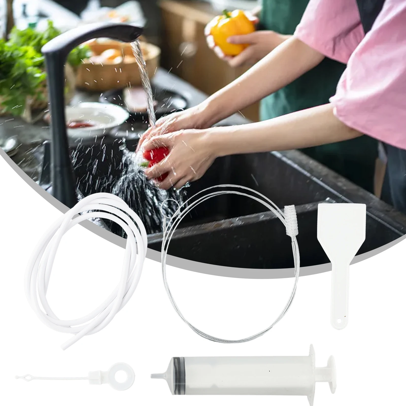 Refrigerator Drain Refrigerator Drain Hole Clog Remover Cleaning Tools Household Dredge Hose Fridge-freezer Water Outlet Cleaner
Refrigerator Drain Refrigerator Drain Hole Clog Remover Cleaning Tools Household Dredge Hose Fridge-freezer Water Outlet Cleaner