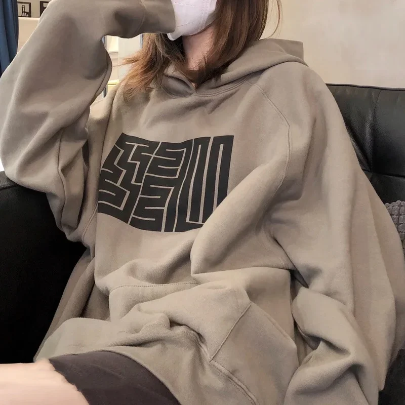 Women Vintage Loose Harajuku Graphic Printed Clothes Cotton Hooded Sweatshirt Thin Long Sleeve Y2k Tops Kawaii Pullover Female
Women Vintage Loose Harajuku Graphic Printed Clothes Cotton Hooded Sweatshirt Thin Long Sleeve Y2k Tops Kawaii Pullover Female