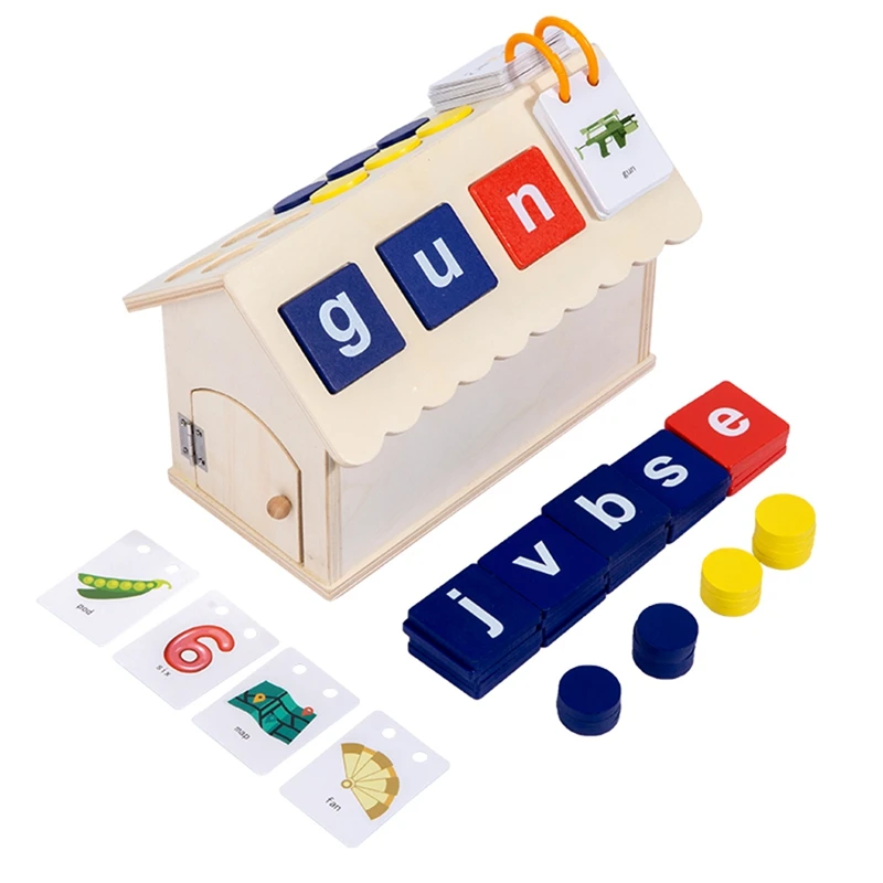 

Развивающая игрушка для детей, игра с буквами и цифрами 3 в 1, алфавит и математические Пазлы для правописания и чтения, Ранняя прочность