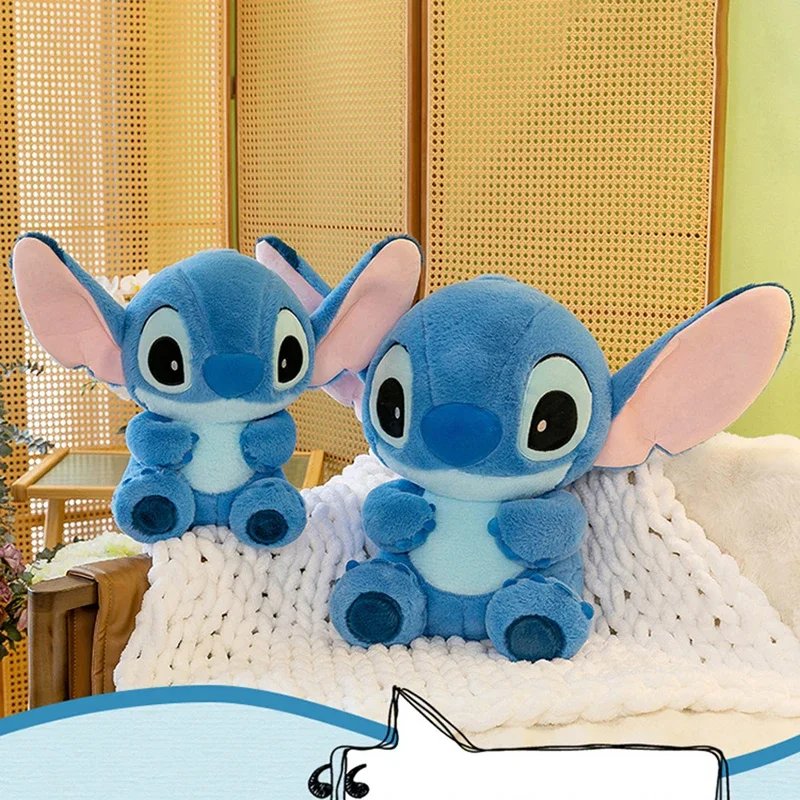

Kawaii Disney 28-70cm Lilo & Stitch Blue Plush Plushie Valentine Cute Soft Pixar Stich Doll Stuffed Angel Toys for Children Gift