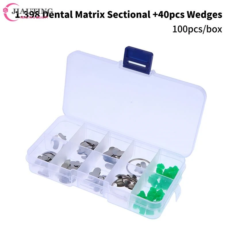 1set Metal Dental Matrix Sectional Contoured Metal Matrices Bands Dental Matrix Rings Full Teeth Replacement Dentsit Oral Care
1set Metal Dental Matrix Sectional Contoured Metal Matrices Bands Dental Matrix Rings Full Teeth Replacement Dentsit Oral Care