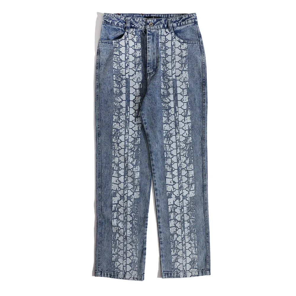 Retro Skeleton Printing Washed Jeans Men's High Street Trendy Brand Y2K Straight Leg Pants Casual Loose Baggy Jeans For Men
Retro Skeleton Printing Washed Jeans Men's High Street Trendy Brand Y2K Straight Leg Pants Casual Loose Baggy Jeans For Men