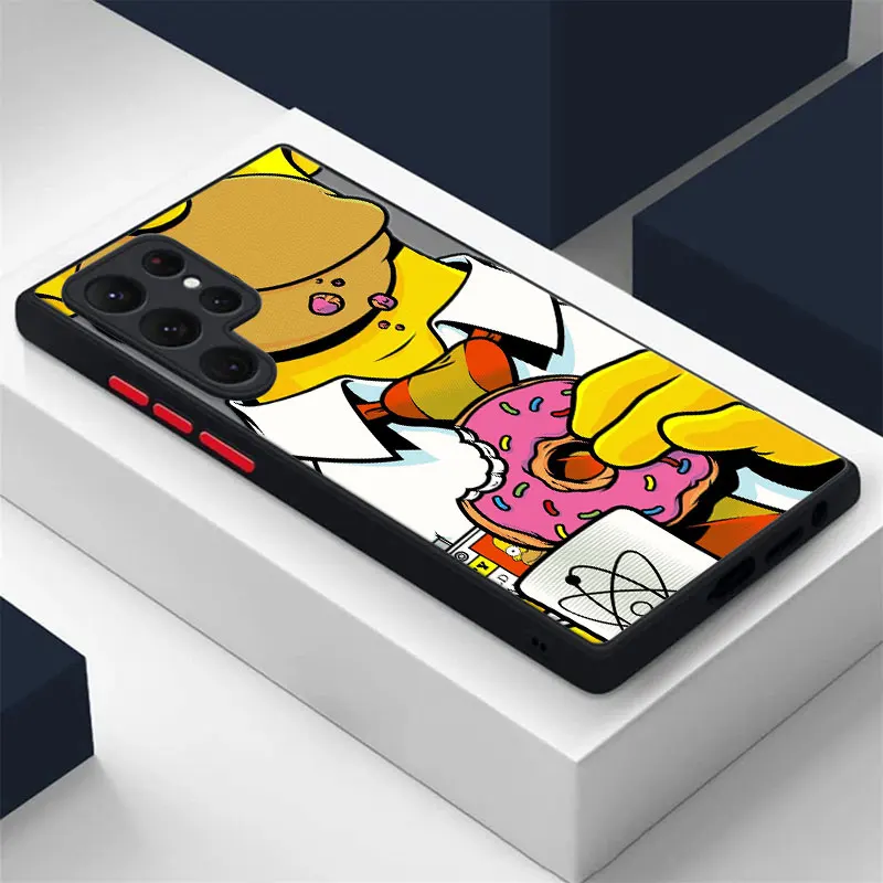 Cartoon The-Simpsons-Family Phone Case For Samsung Galaxy S24 Cases S23 Ultra S22 S21 S20 FE S10 Plus Samsung S24 Note 20 Cover Cartoon The-Simpsons-Family Phone Case For Samsung Galaxy S24 Cases S23 Ultra S22 S21 S20 FE S10 Plus Samsung S24 Note 20 Cover