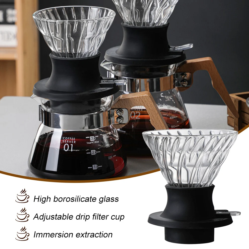 Coffee Dripper Glass Pour Over Coffee Maker V Shape Drip Coffee Dripper Filter Cup For Home Cafe Coffeeware Accessories
Coffee Dripper Glass Pour Over Coffee Maker V Shape Drip Coffee Dripper Filter Cup For Home Cafe Coffeeware Accessories