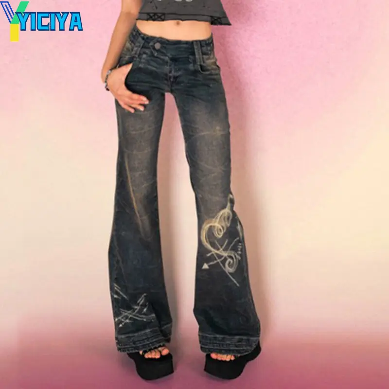 YICIYA flares jeans y2k vintage Full Length pants boot cut jean oversized Women's New low waist baggy Pant Trousers fashion 2023
YICIYA flares jeans y2k vintage Full Length pants boot cut jean oversized Women's New low waist baggy Pant Trousers fashion 2023