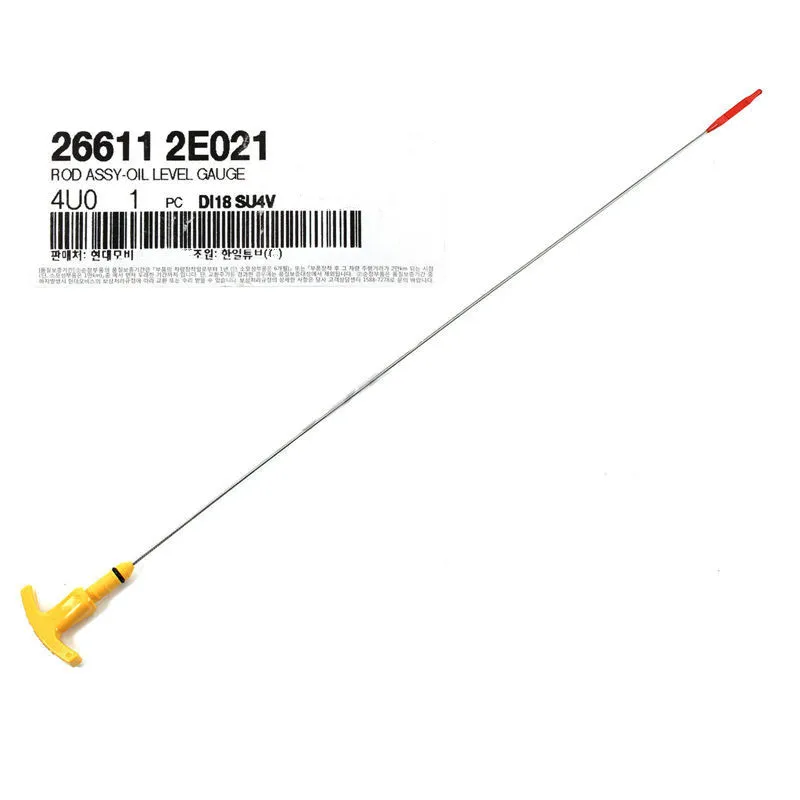 266112E021 forHyundai KIA Elantra Sonata Tucson Forte Optima Soul ROD ASSY-OIL манометр
266112E021 forHyundai KIA Elantra Sonata Tucson Forte Optima Soul ROD ASSY-OIL манометр