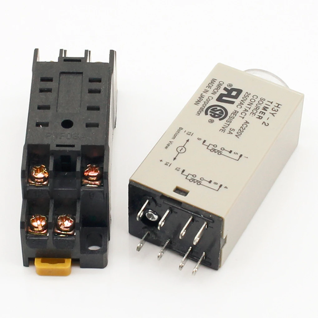 220V Relay Timer Professional Electric Control Component Large Capacity Precise 5A Current Plastic Case Timing Device
220V Relay Timer Professional Electric Control Component Large Capacity Precise 5A Current Plastic Case Timing Device
