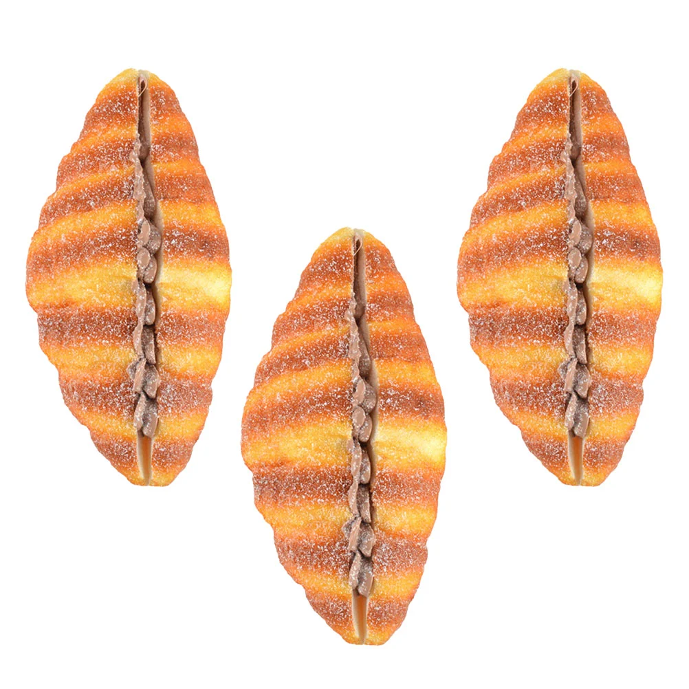 3 Pcs Simulated Bread Hamburger Buns Simulation Model Food PU Decor Cake Fake Prop Shop Display
3 Pcs Simulated Bread Hamburger Buns Simulation Model Food PU Decor Cake Fake Prop Shop Display
