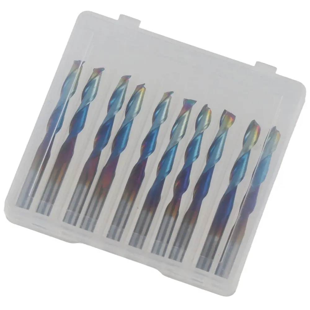 Концевая фреза с нанопокрытием, твердосплавный инструмент с плоским носом, хвостовик 1/8 дюйма, биты для ЧПУ, спиральная верхняя фреза с 2 канавками, набор из 10 предметов, дерево
Концевая фреза с нанопокрытием, твердосплавный инструмент с плоским носом, хвостовик 1/8 дюйма, биты для ЧПУ, спиральная верхняя фреза с 2 канавками, набор из 10 предметов, дерево