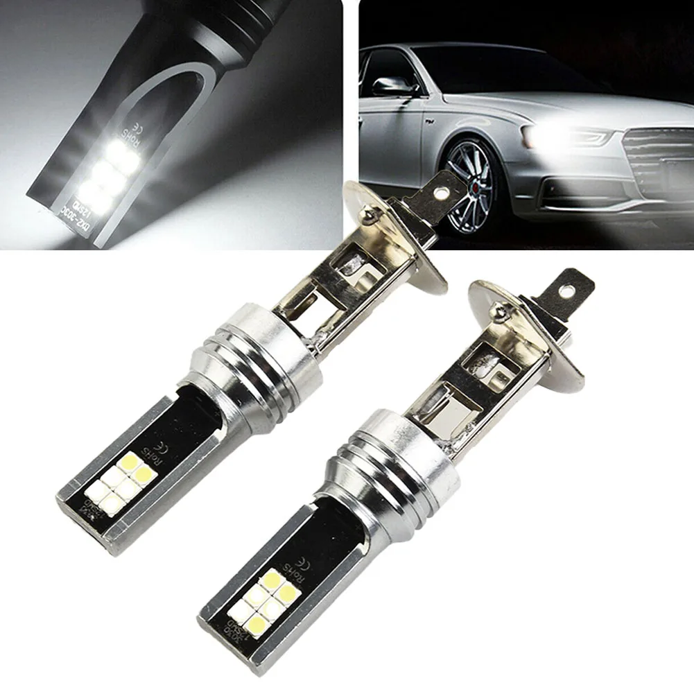 2PCS H1 LED Headlight Bulb Conversion Kit High Low Beam 100W 6000-6500K Super White 3030 2 Sides COB Chip
2PCS H1 LED Headlight Bulb Conversion Kit High Low Beam 100W 6000-6500K Super White 3030 2 Sides COB Chip