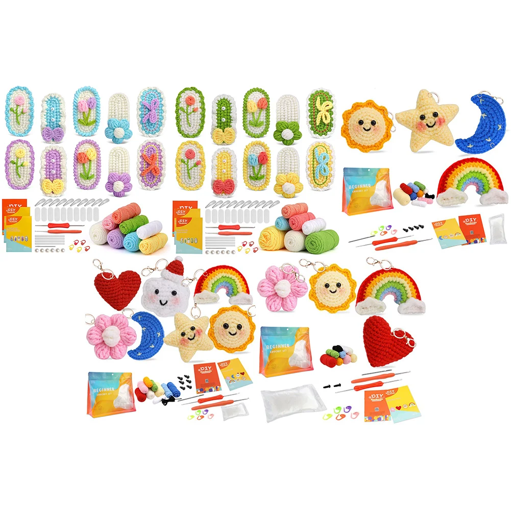 Craft adorable crochet toys DIY crochet kits for For Beginners smooth and easy yarn ideal for exploring crochet
Craft adorable crochet toys DIY crochet kits for For Beginners smooth and easy yarn ideal for exploring crochet