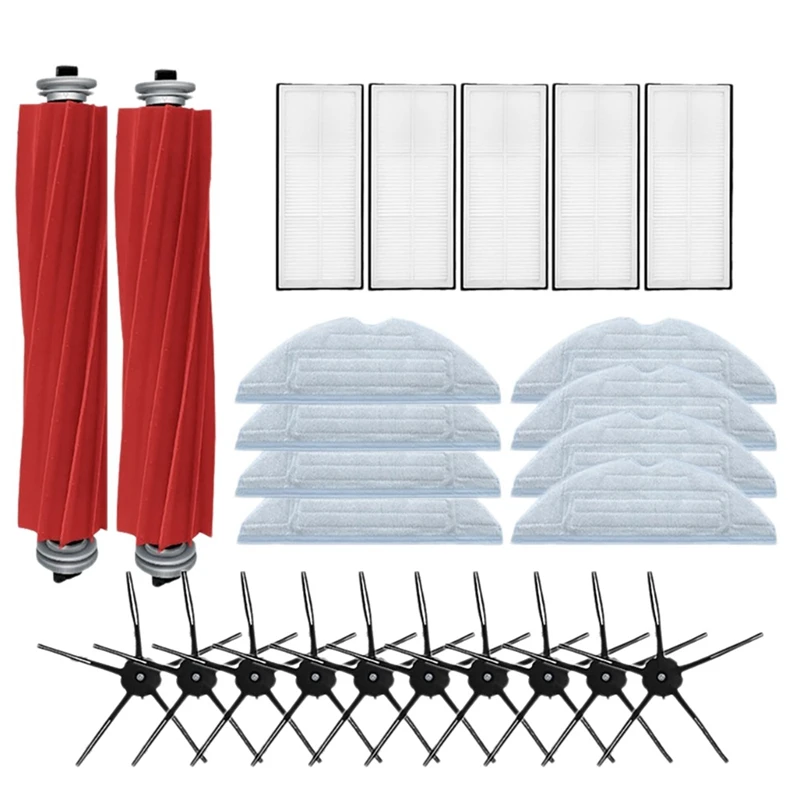 For Roborock S7 Accessories Washable Hepa Filters, Main Brush, Cleaning Mop Cloths, Side Brushes Cleaner Suit
For Roborock S7 Accessories Washable Hepa Filters, Main Brush, Cleaning Mop Cloths, Side Brushes Cleaner Suit