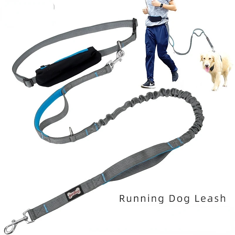 

Running Pet Dog Collar Hand Holding Rope Explosion-Proof High Elasticity Dog Out Dog Leash Comfortable Dog Chain Harness